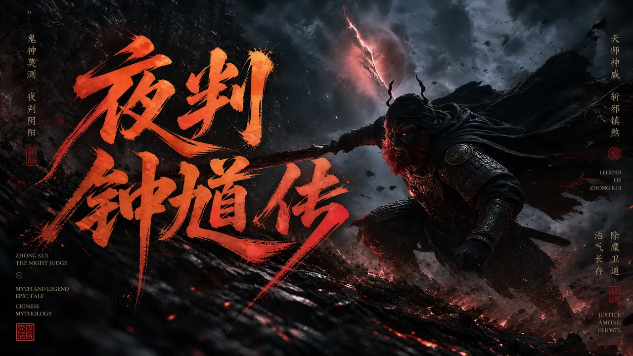 《夜判·钟馗传》暗黑国风MV｜图片节点 4 - 副本