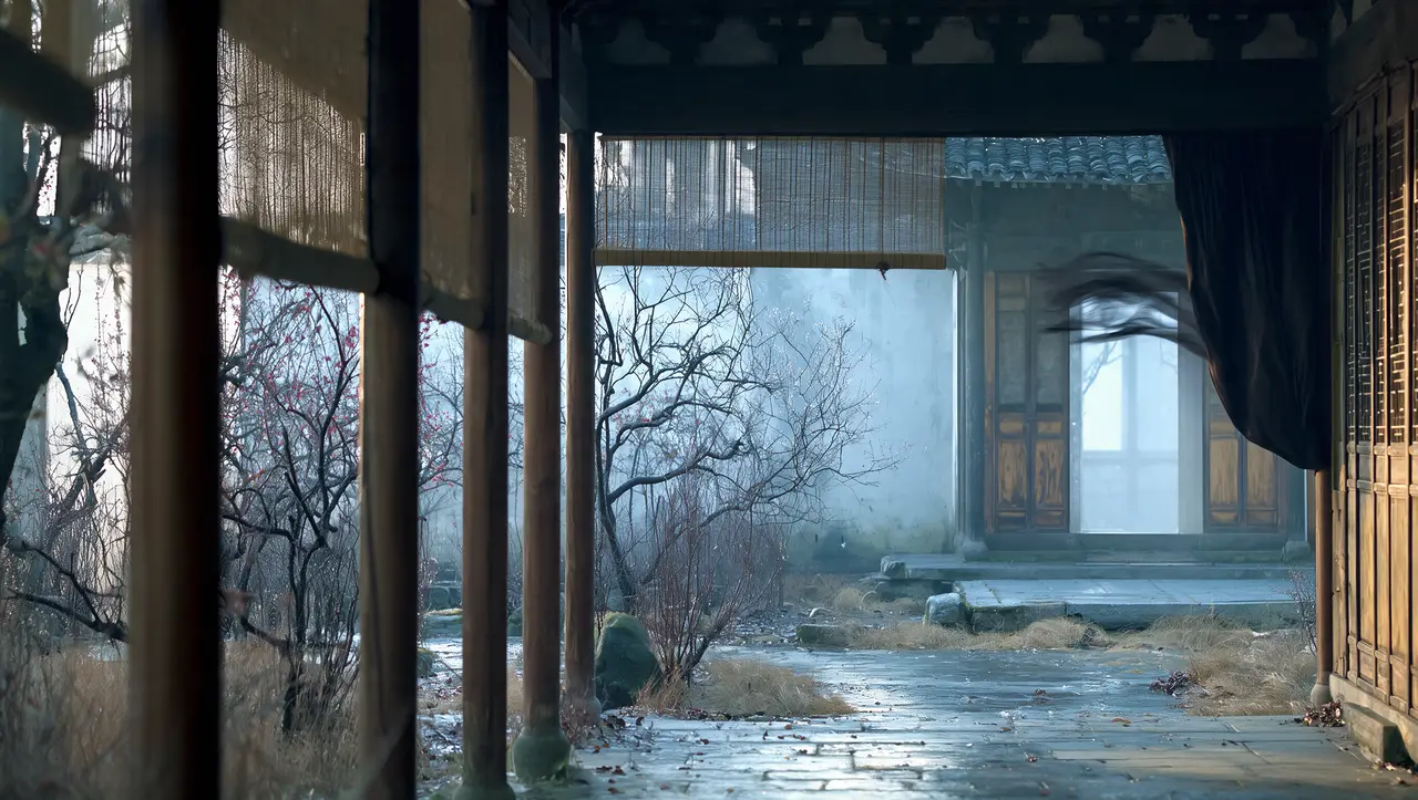 腾格尔《武陵春》AIMV：载不动的万钧之愁，诉不尽的半生飘零｜图片节点 21