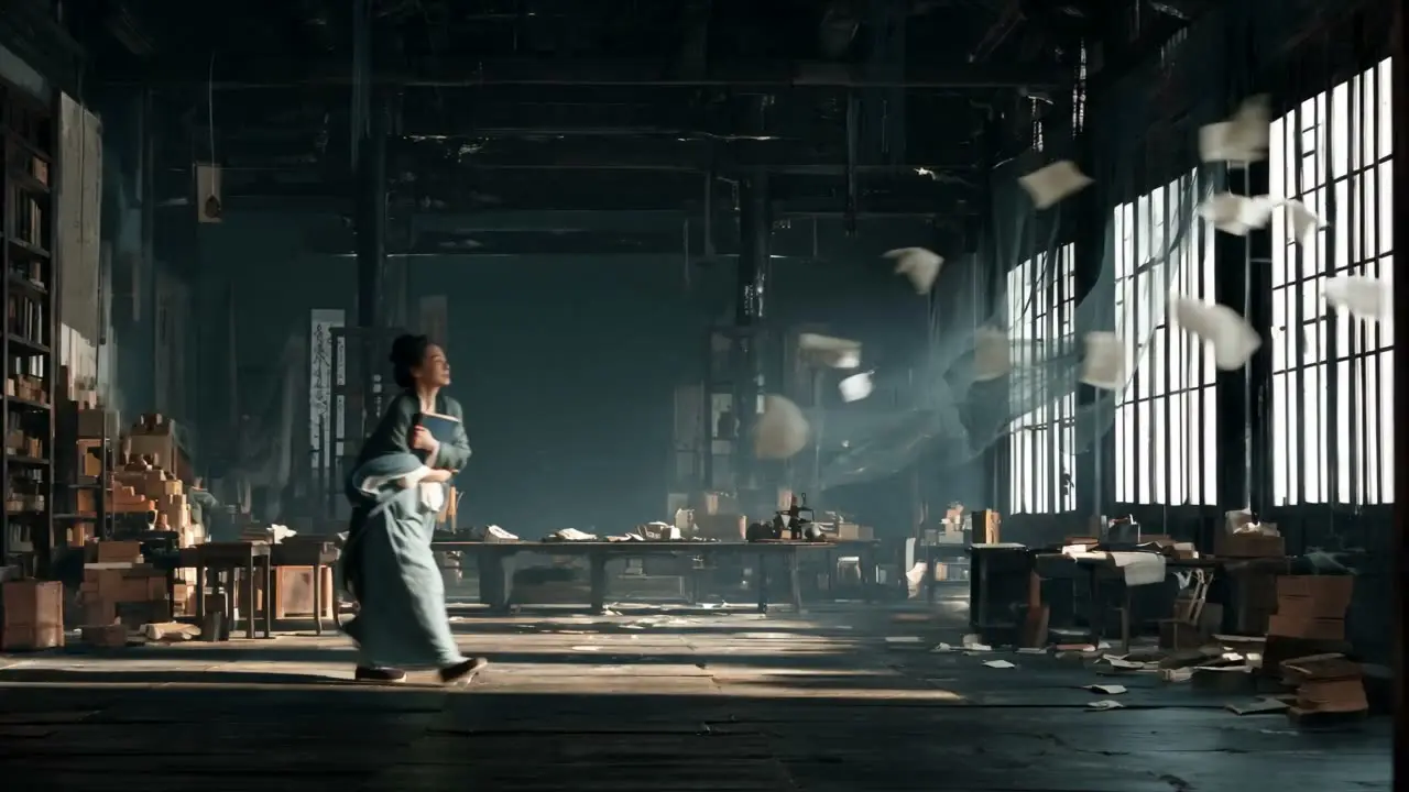 腾格尔《武陵春》AIMV：载不动的万钧之愁，诉不尽的半生飘零｜视频节点 42