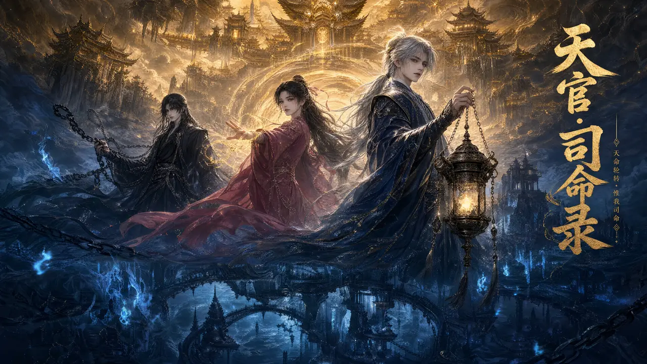 《天官·司命录》|天官·司命录 横版封面 - 副本