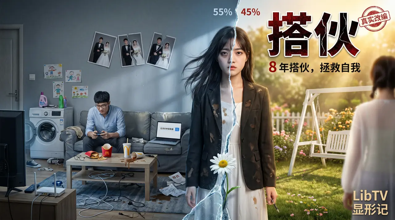 《搭伙》人性丨婚姻丨自我意识大显形，深圳的婚姻真的只有搭伙没有爱吗？