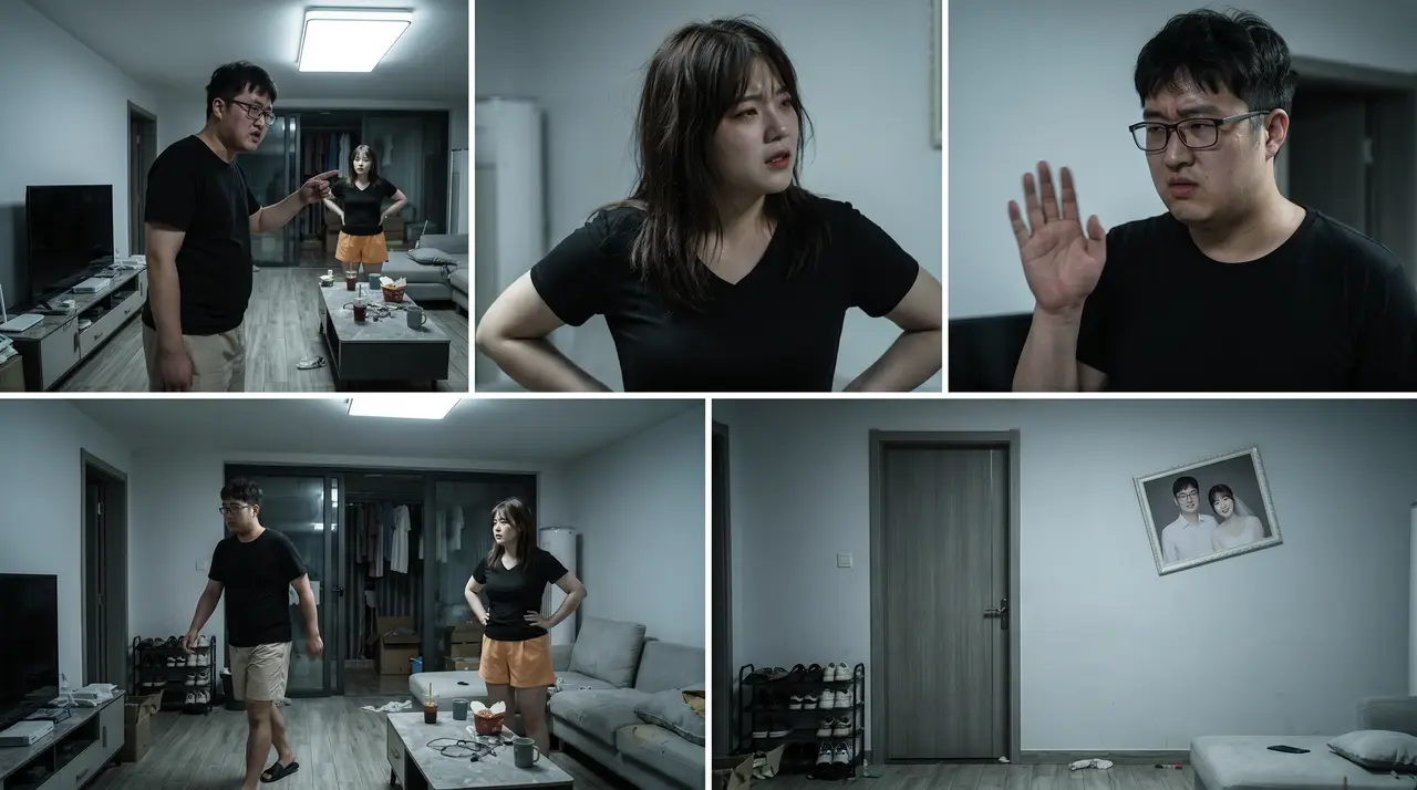 《搭伙》人性丨婚姻丨自我意识大显形,深圳的婚姻真的只有搭伙没有爱吗?|客厅争吵 -发胖后争吵