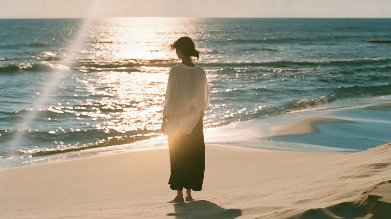 那个夏天|S11|孤独·海边背影