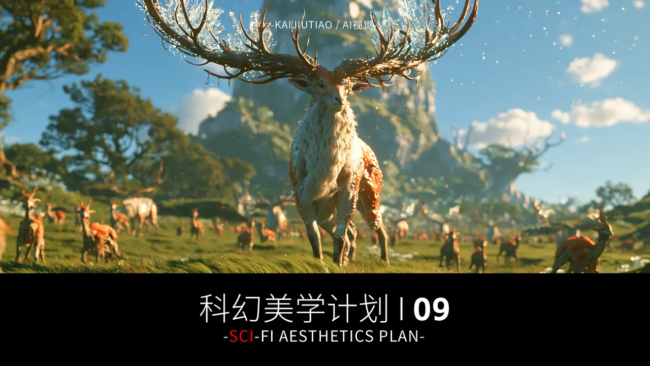 AI科幻美学计划-9《巨型生灵》