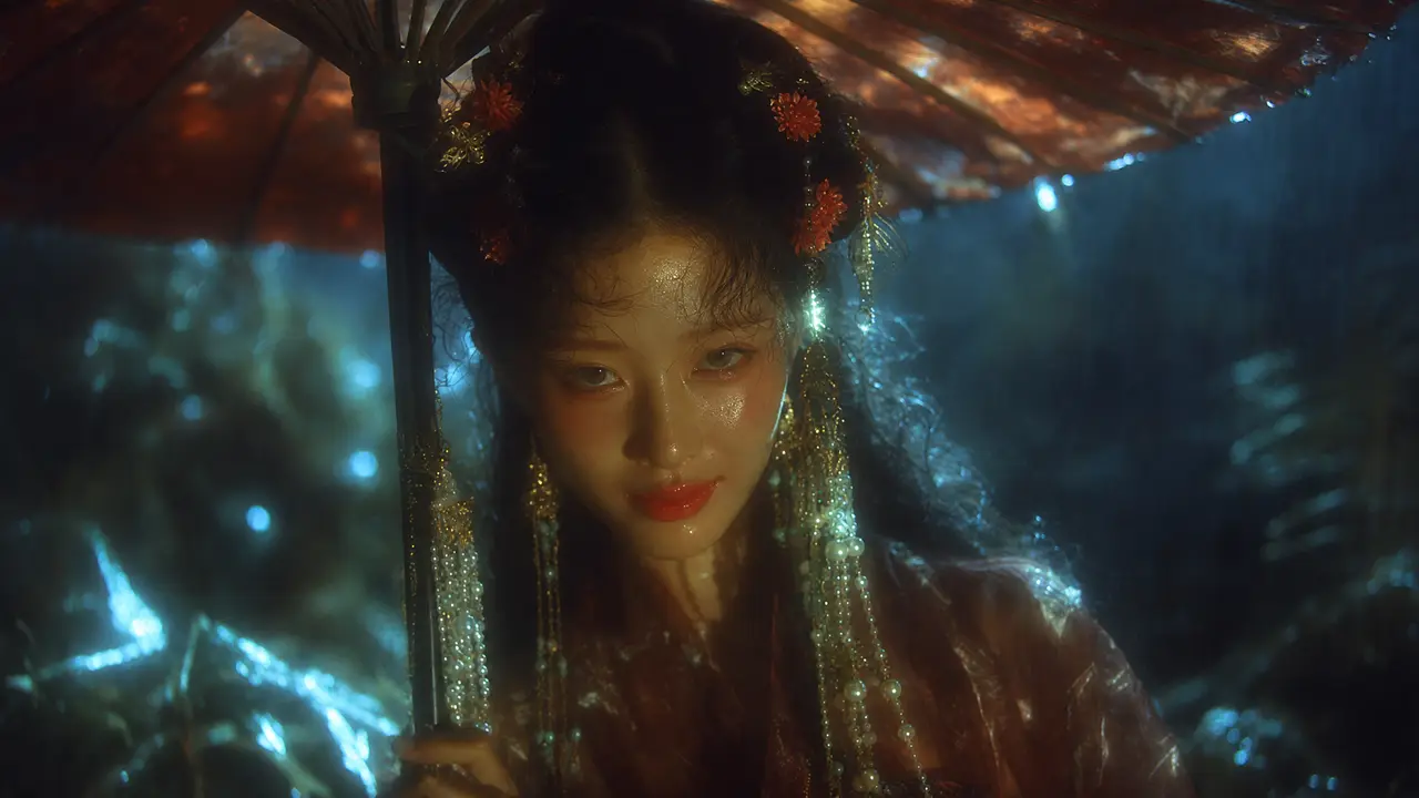 山海奇遇 EP.01 | 东方幻想美学|人像质感调节-情绪调节-万般无奈
