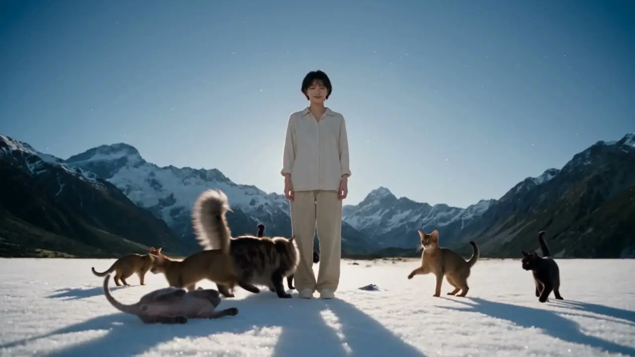「猫与山海，一路向野」｜S11 · 雪山清晨释然