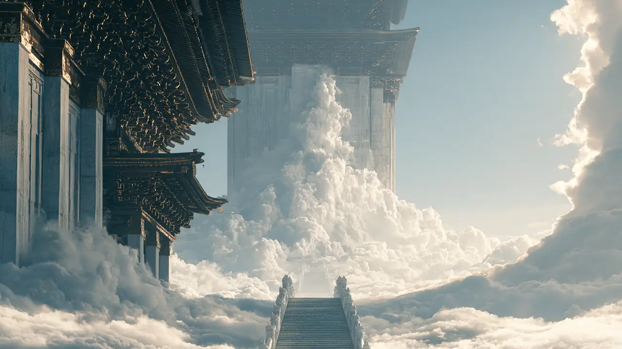 《赤金御押·乱世》-东方巨构 | 情绪大片一键成片|S1·皇家祭祀天坛云海(无人版)