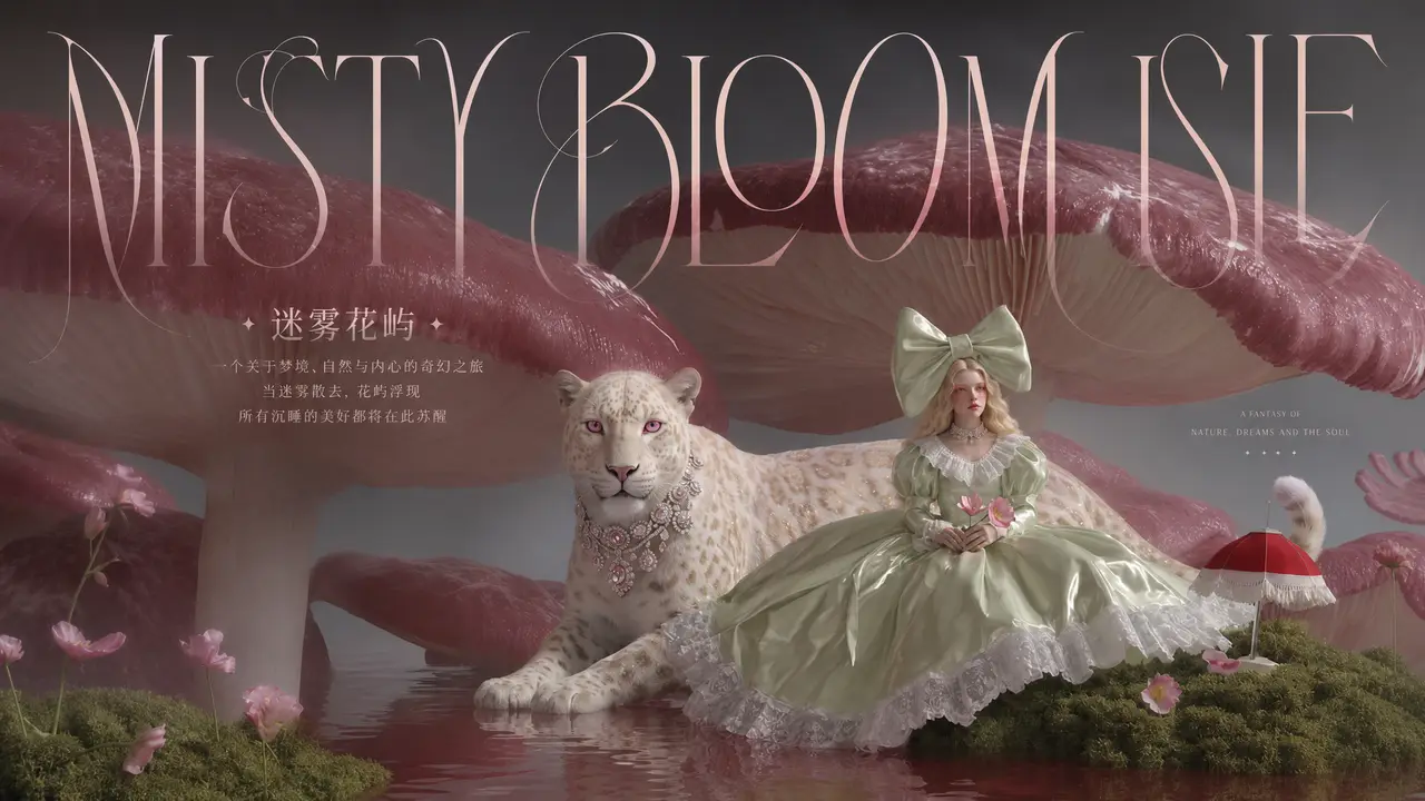 迷雾花屿｜超现实梦核艺术短片｜图片节点 1