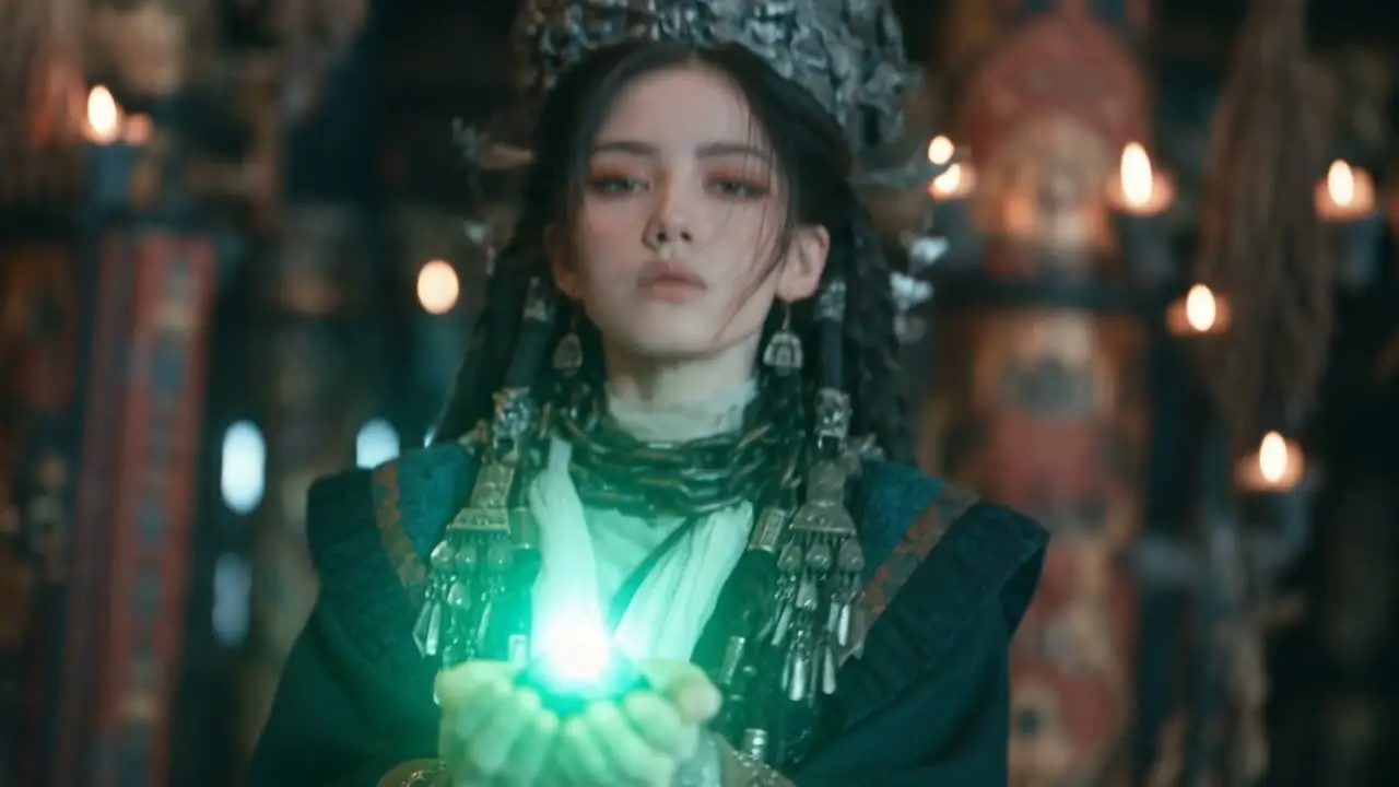刀剑如梦丨古风东方美学女主电影感｜银蝶幽蛊·施术转场