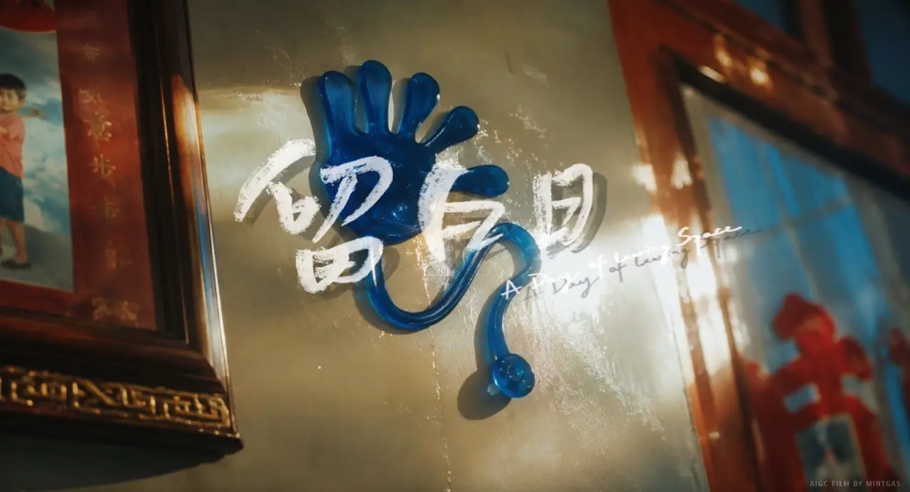 AI情绪短片丨《留白日》