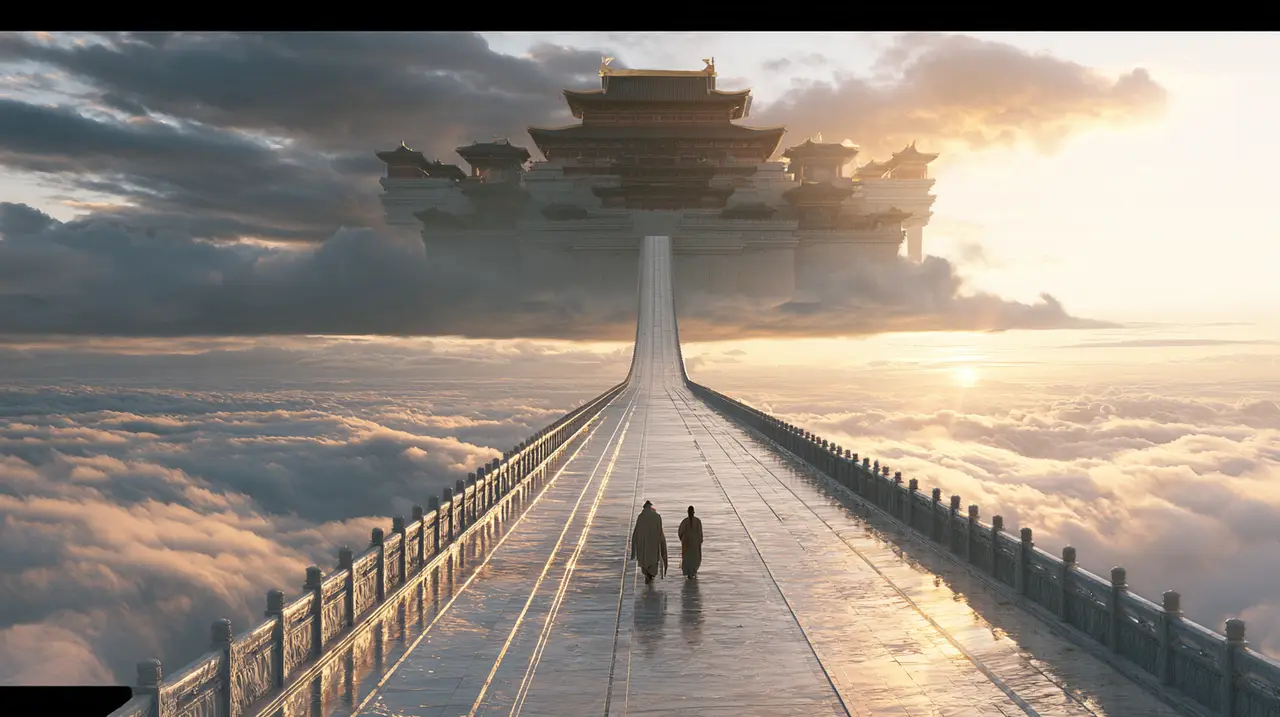 中式美学玄幻国风东方仙境丨社媒爆款生成|Chinese Celestial Colossalism - Jade Gate