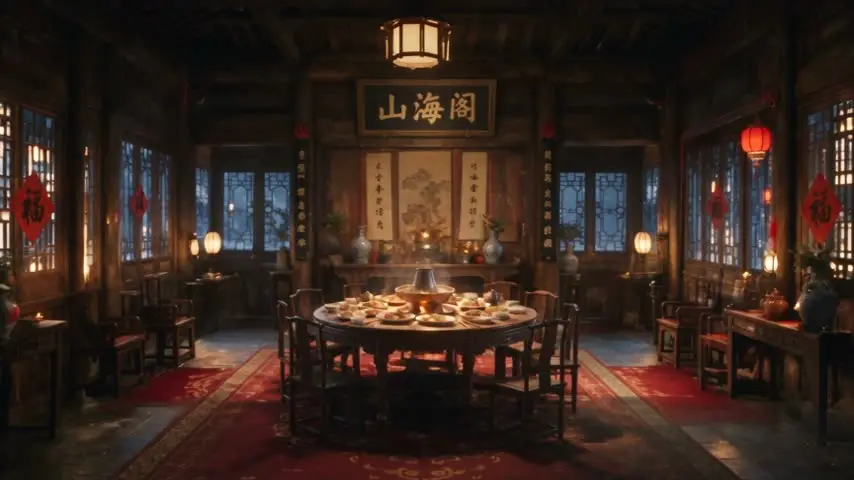 山海拾遗官-番外篇｜分镜5·按耳说真话·讹兽泪落