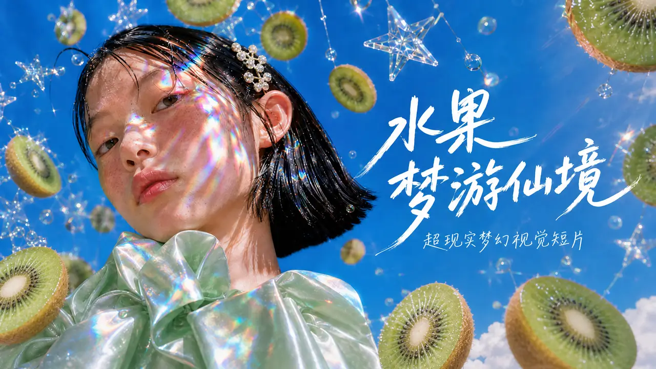 水果梦游仙境丨超现实梦幻视觉短片