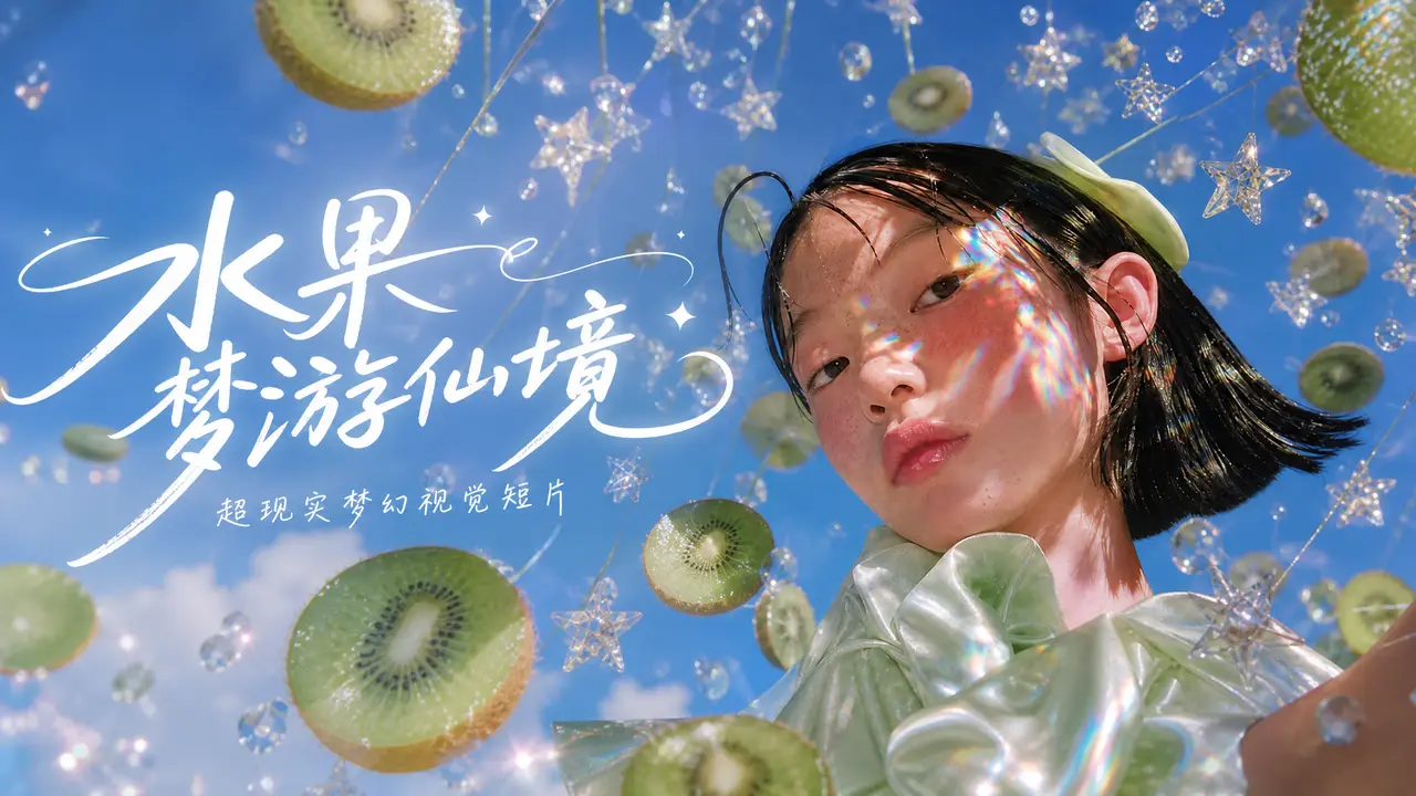 水果梦游仙境丨超现实梦幻视觉短片｜图片节点 10
