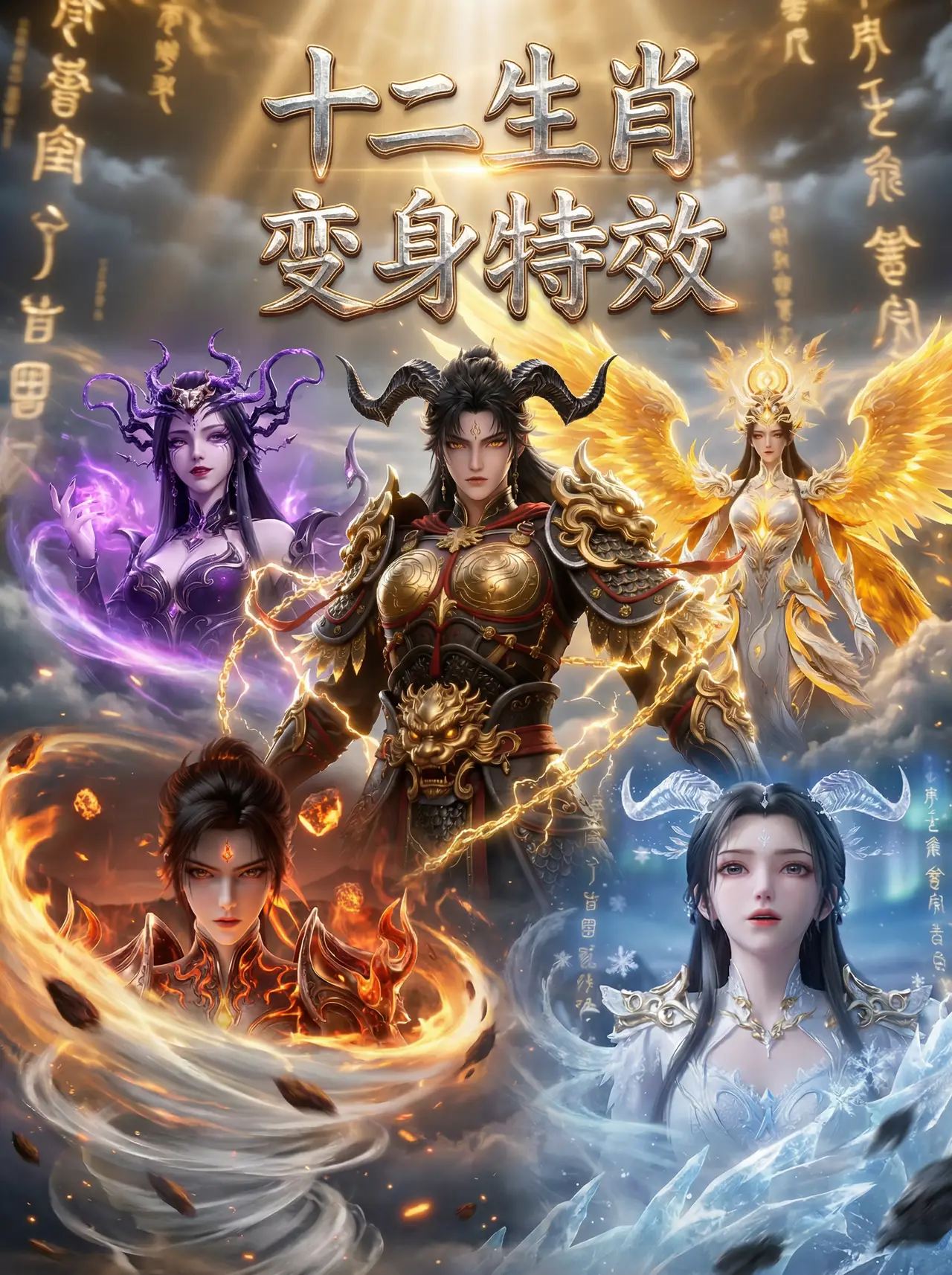 十二生肖变身特效｜图片节点 2