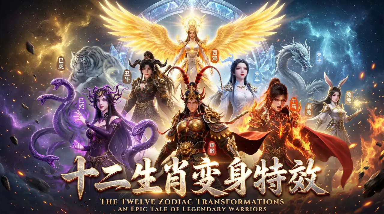 十二生肖变身特效｜图片节点 14
