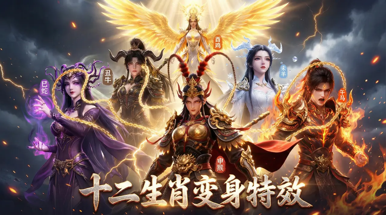 十二生肖变身特效｜图片节点 14