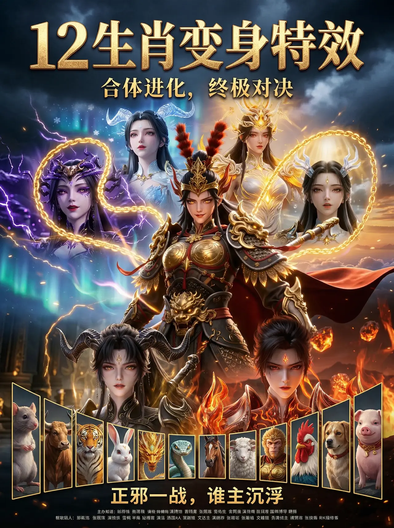 十二生肖变身特效｜图片节点 2