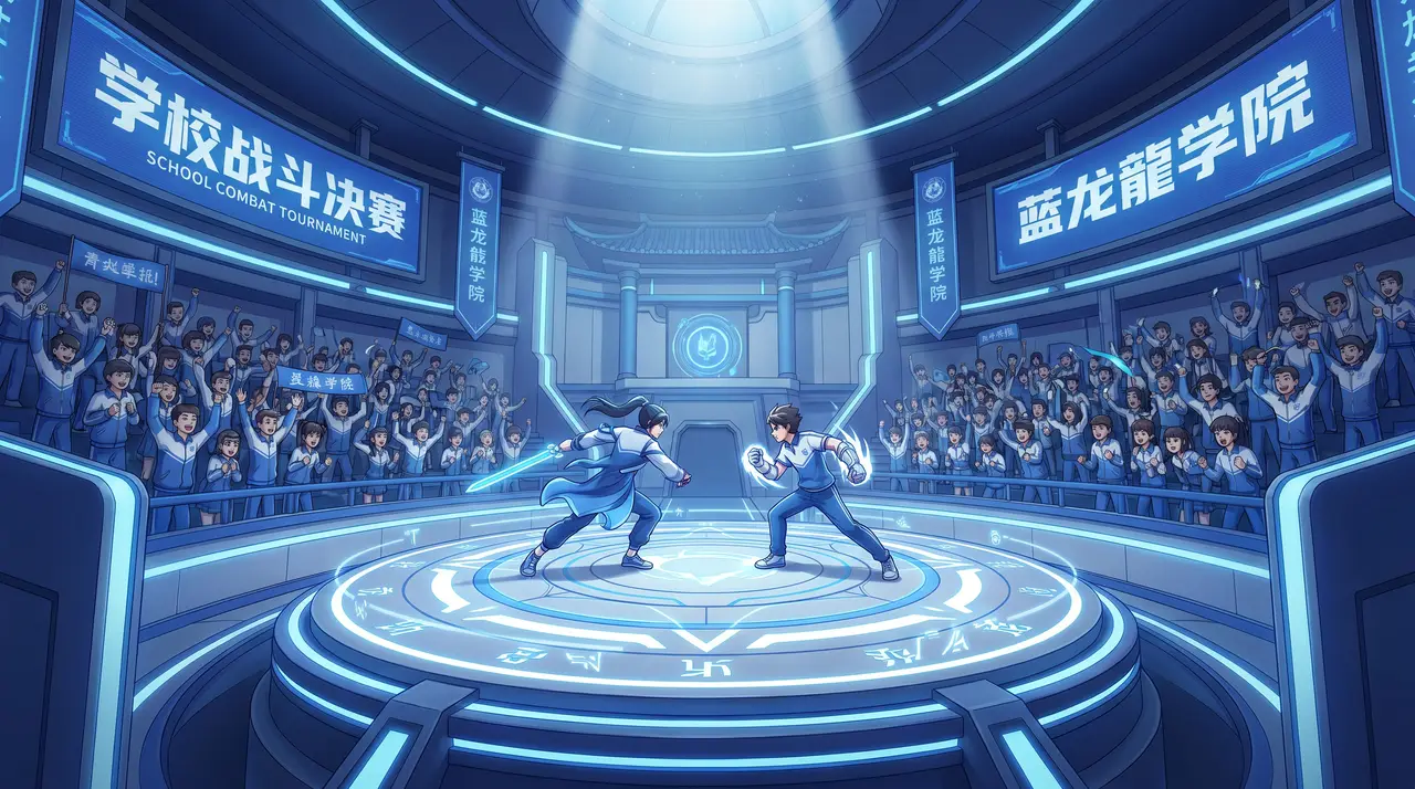 附Skill-只要一张图直出90S战斗动态|战魂学院 — 竞技场场景