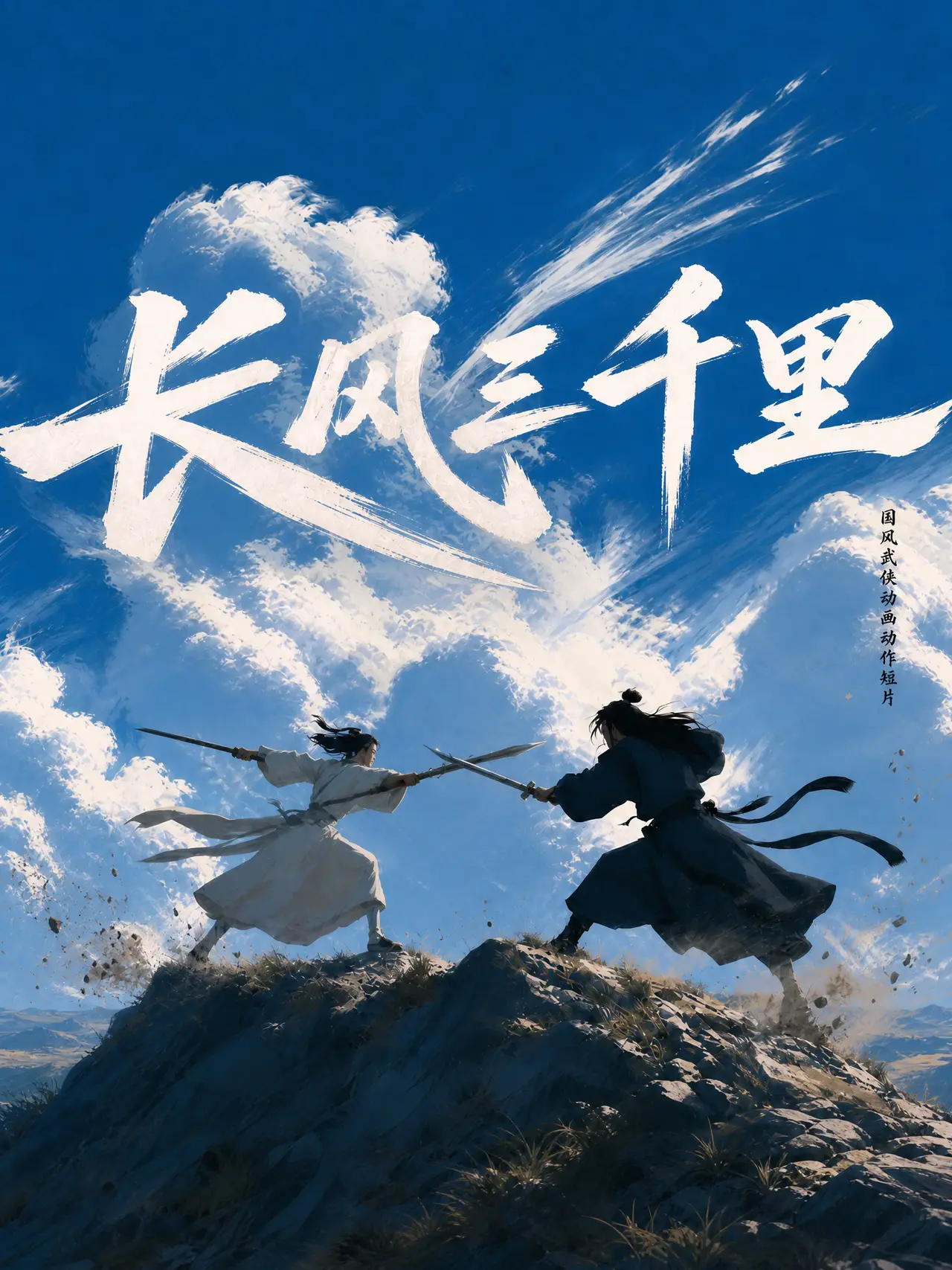 长风三千里丨国风武侠动画动作短片｜图片节点 7 - 副本