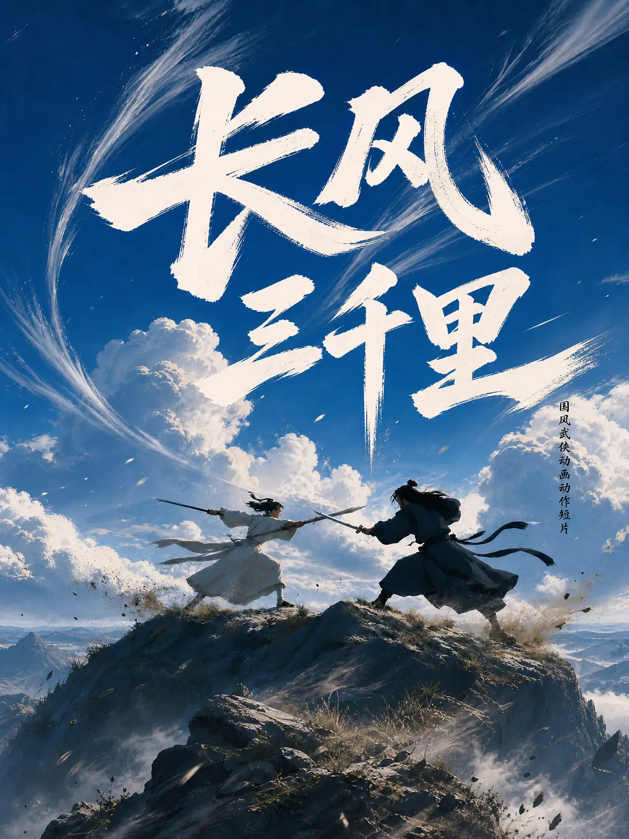 长风三千里丨国风武侠动画动作短片｜图片节点 7 - 副本