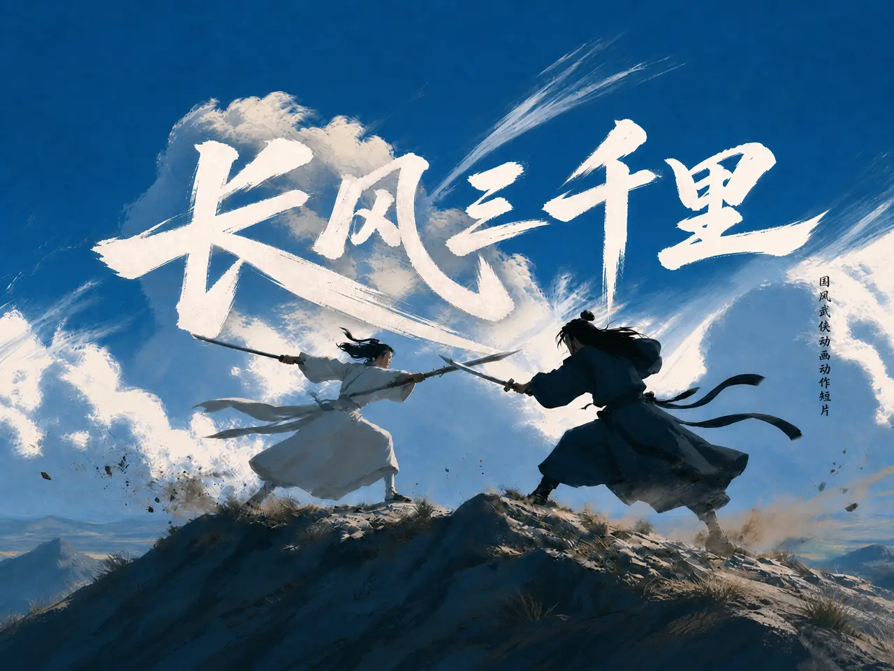 长风三千里丨国风武侠动画动作短片｜图片节点 7 - 副本