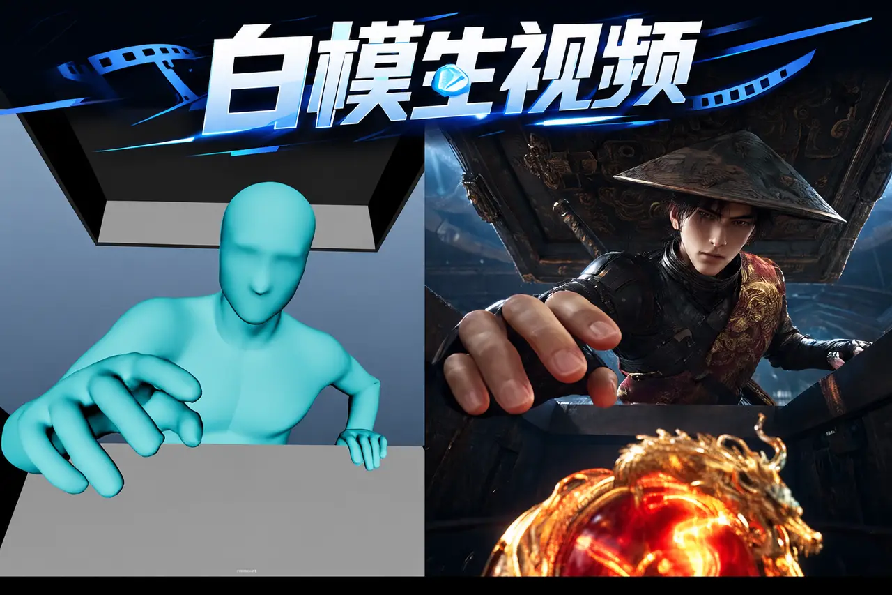 白模参考生视频｜图片节点 5