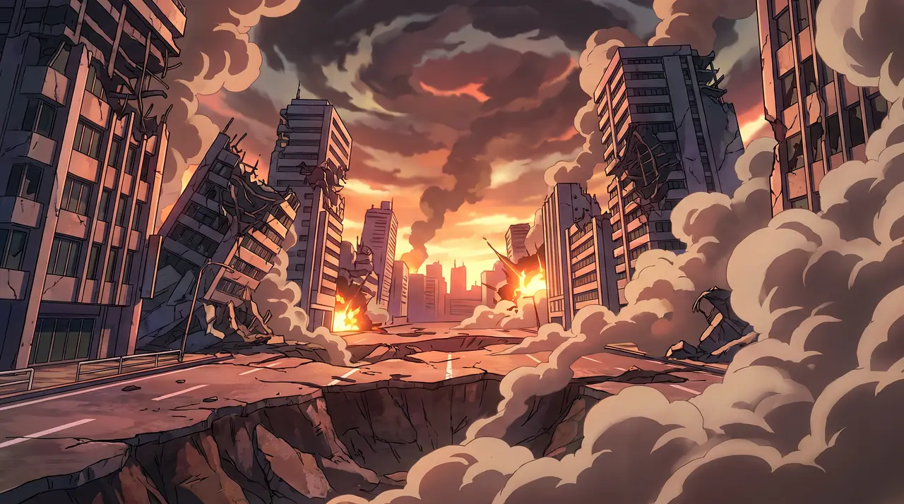 女武神觉醒|A3 末日氛围场景