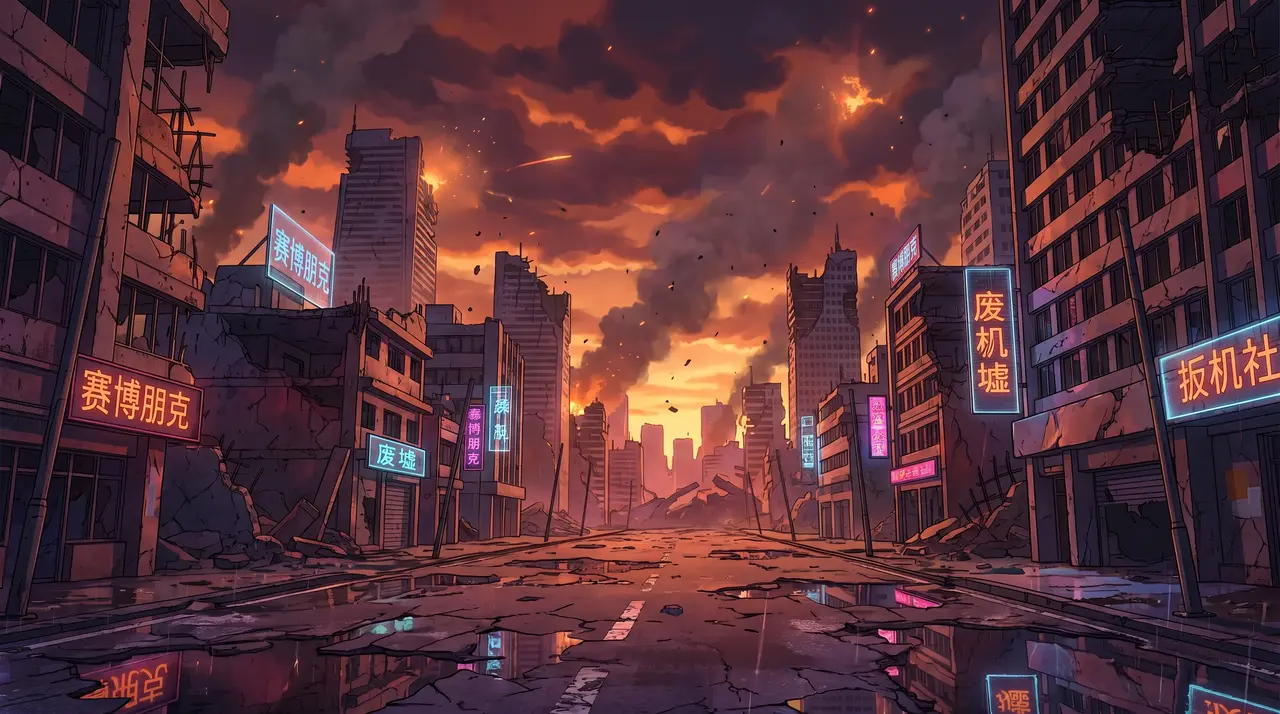 女武神觉醒|末日废土场景图