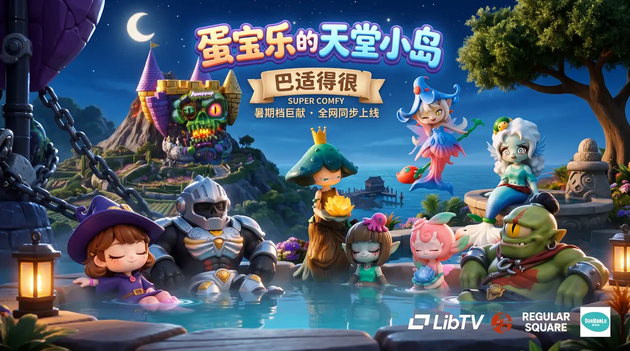 蛋宝乐的天堂小岛-巴适得很