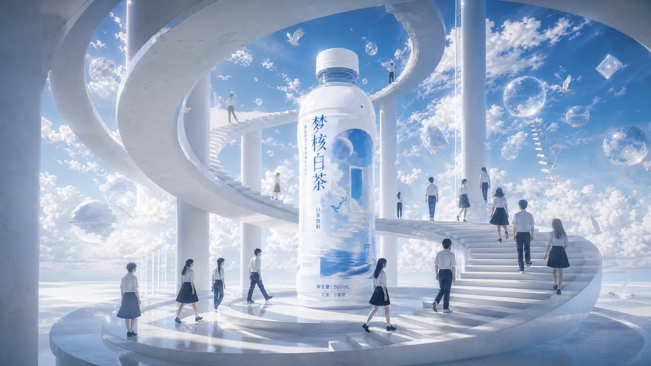 【模版2】茶饮TVC《白日梦》 - 副|重新生成场景