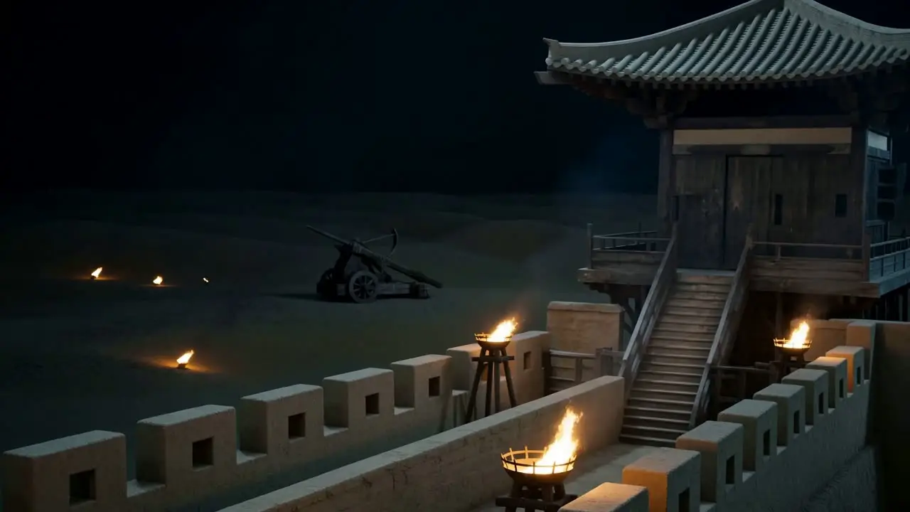 《第八封诏书》｜ep05_分段1_龟兹城头夜袭弩炮