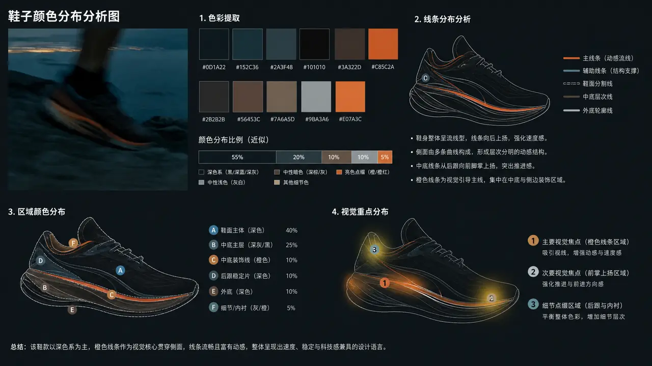 运动品牌TVC《STAY IN MOTION》|提取产品颜色