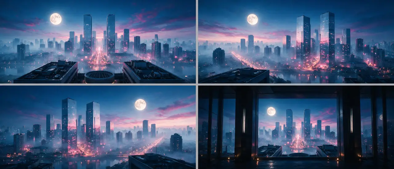 超现实——重力失效的夜晚|城市清晨