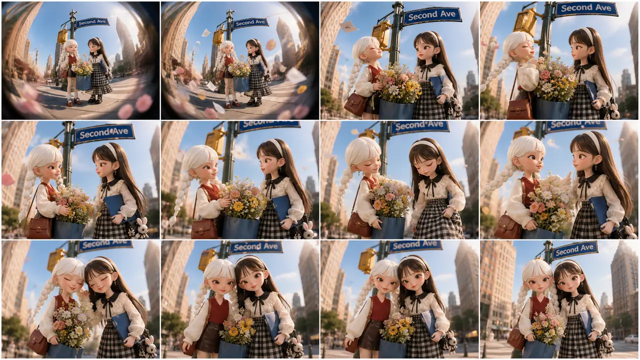 3D潮玩女孩城市冒险短片｜图片节点 8