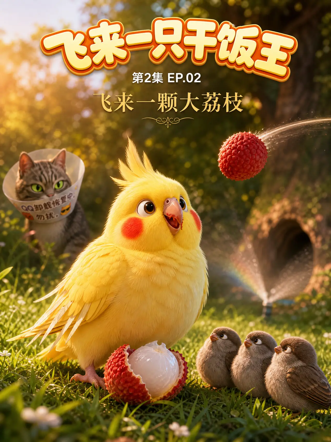 飞来一只干饭王 EP.02《飞来一颗大荔枝》|3/4