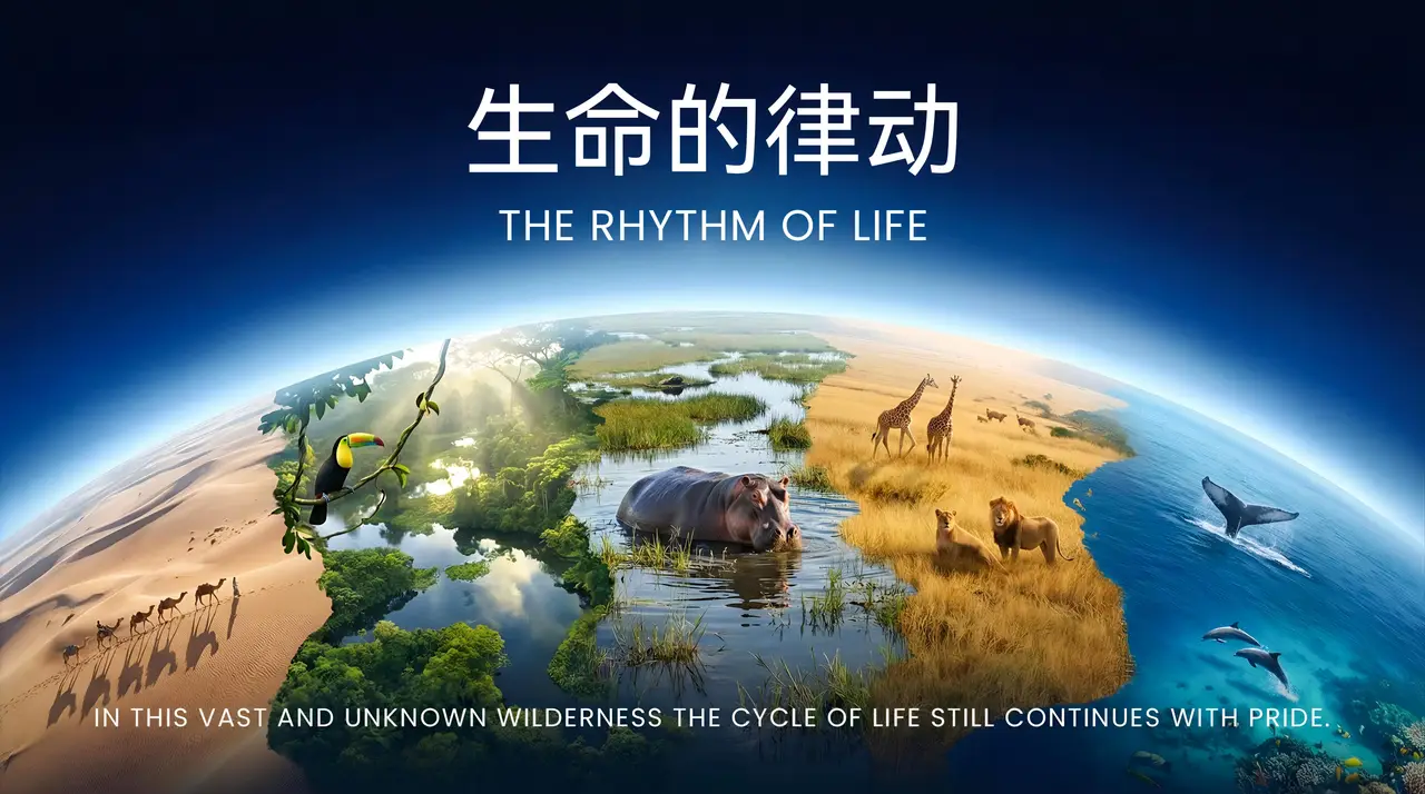AI纪录短片《生命的律动》