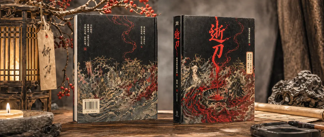 Lib image模型｜书封文字设计全流程素材｜书籍样机