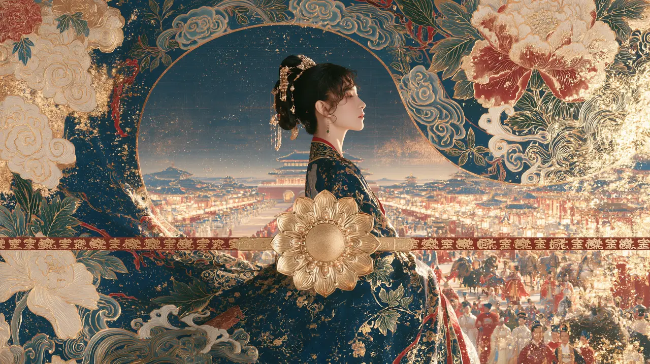 宝相花