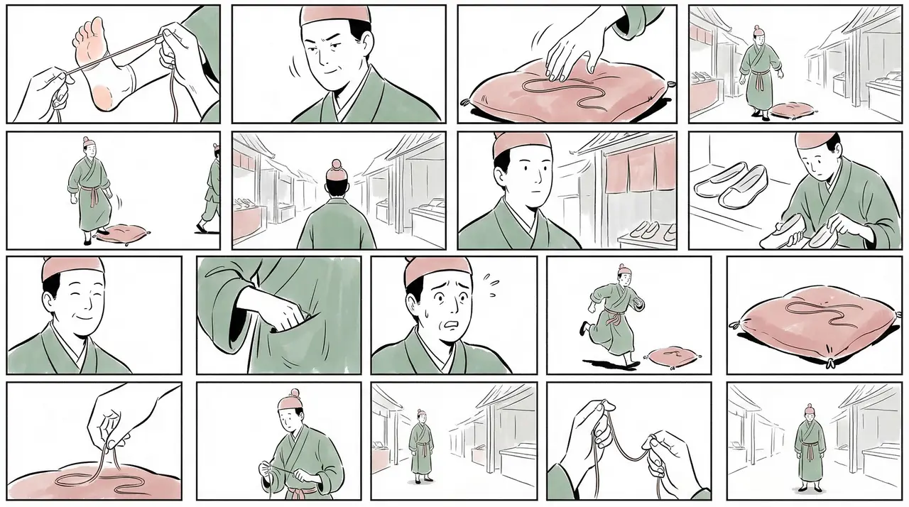 ”郑人买履“｜图片节点 9