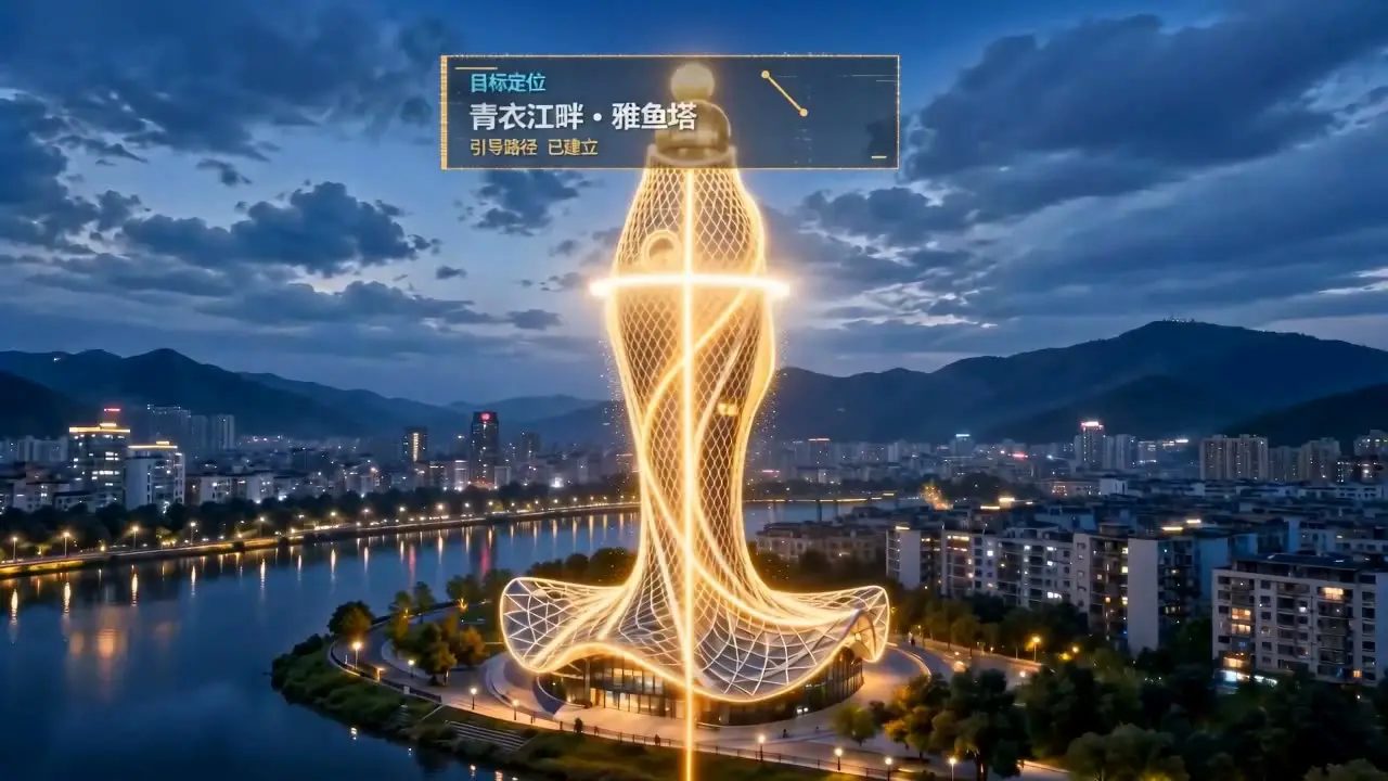 一尾雅鱼游成一座塔｜视频节点 11 - 副本