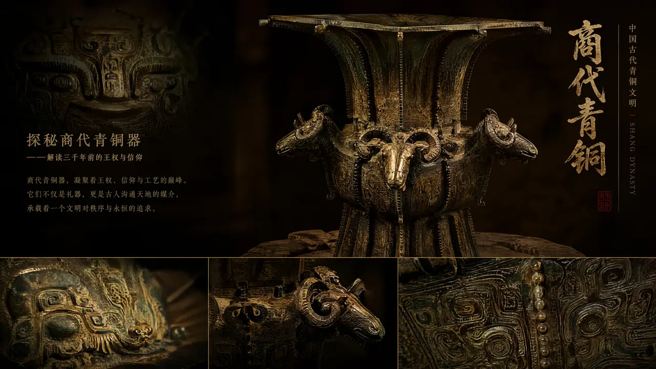 文物社媒视频|A4_风格锚点_纪录片暖金调