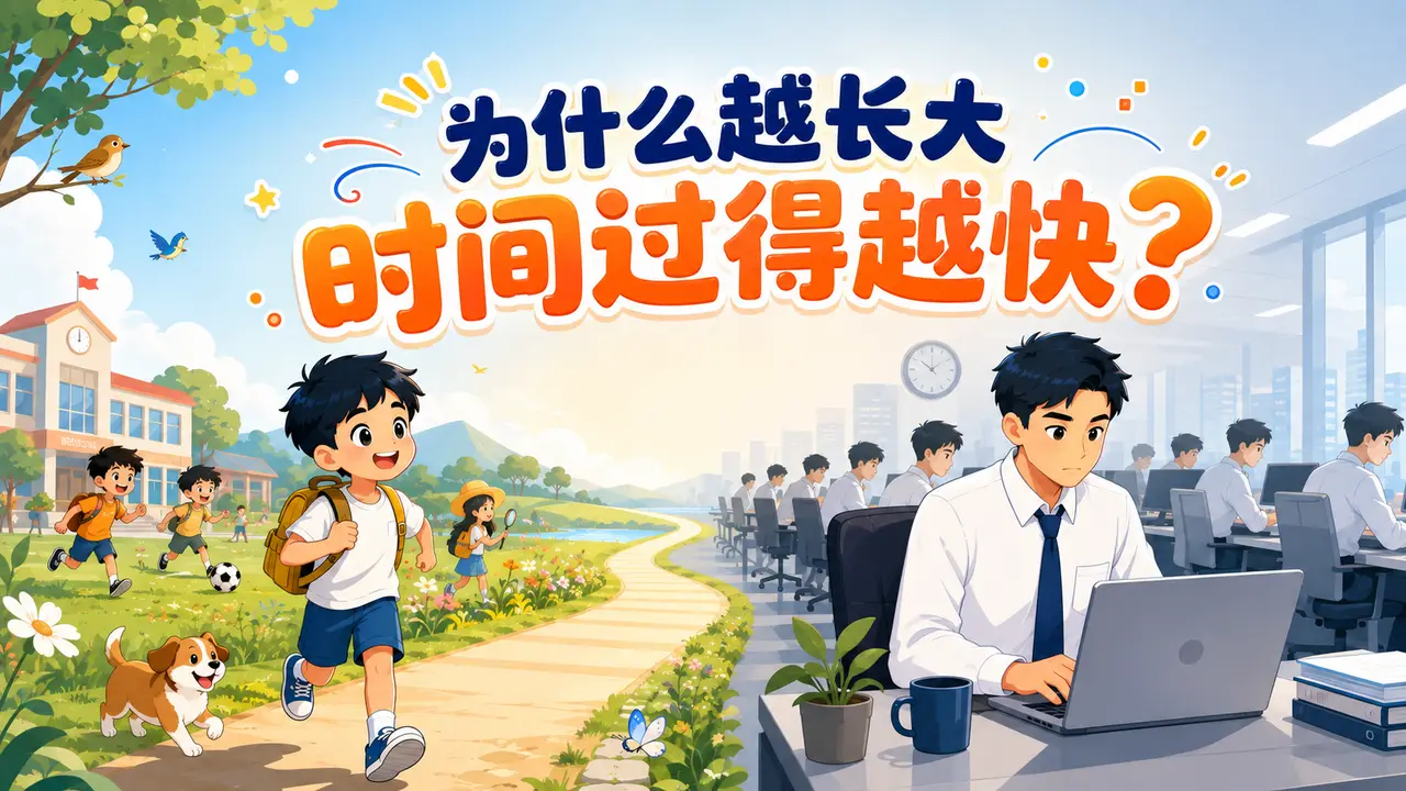 科普动画-为什么越长大时间过的越快