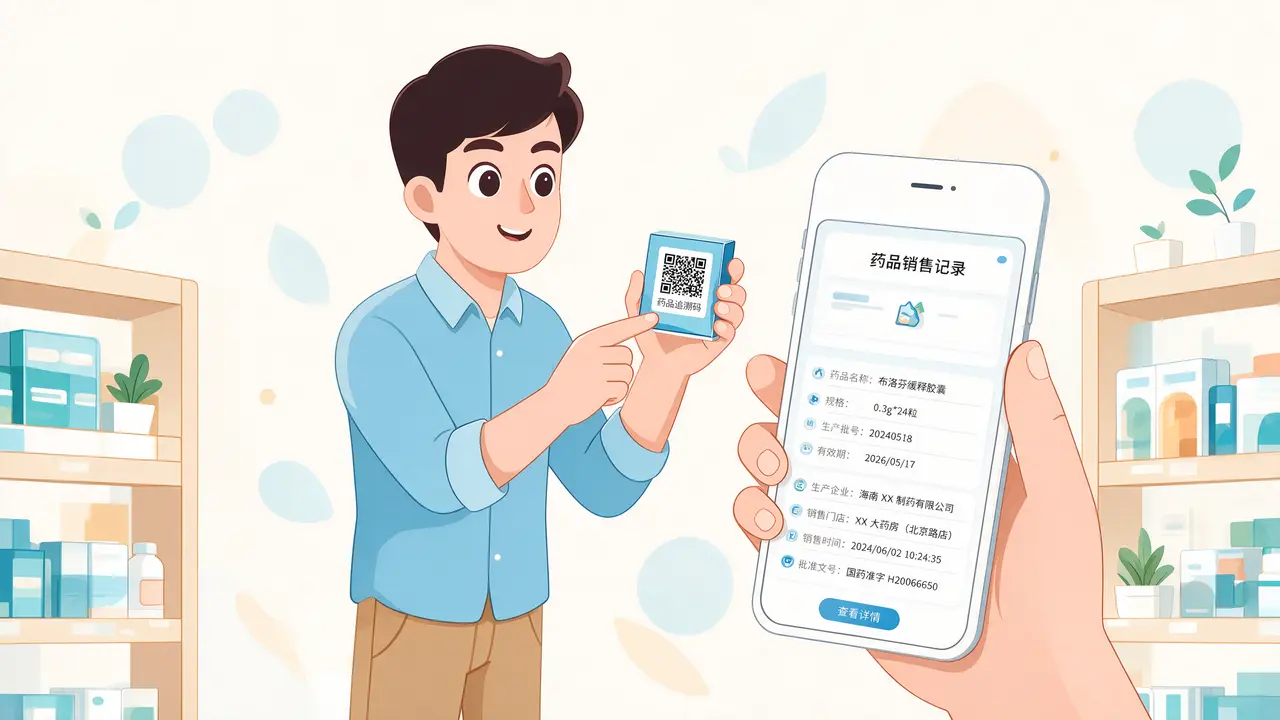 医疗MG动画案例解析｜MG动画-扫码查看药品销售记录