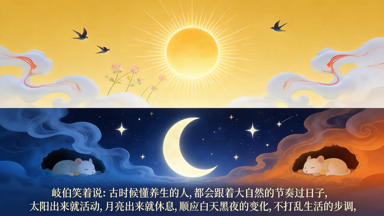 儿童绘本皇帝内径|第4页:跟着自然做朋友