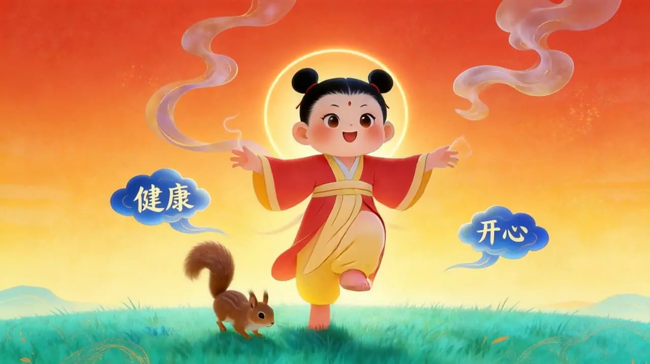 儿童绘本皇帝内径｜视频节点 8