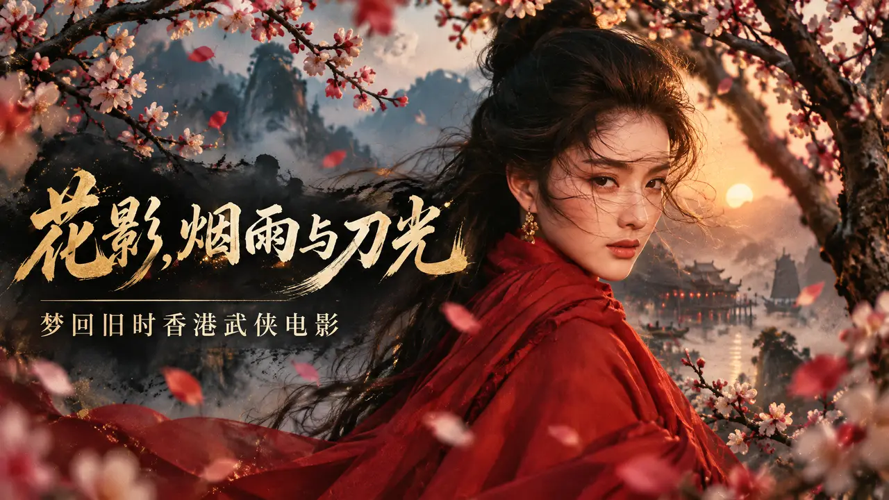 花影、烟雨与刀光:梦回旧时香港武侠电影|花影烟雨与刀光_横屏海报