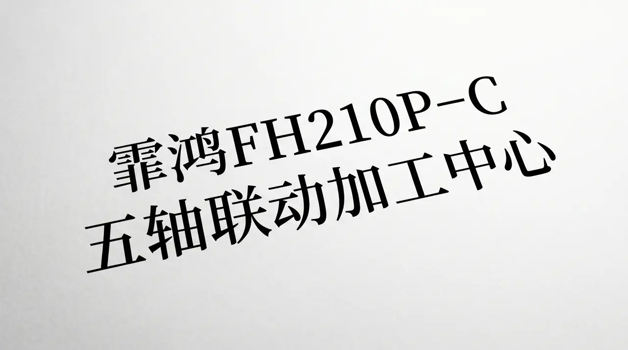 霏鸿五轴加工中心｜图片节点 15