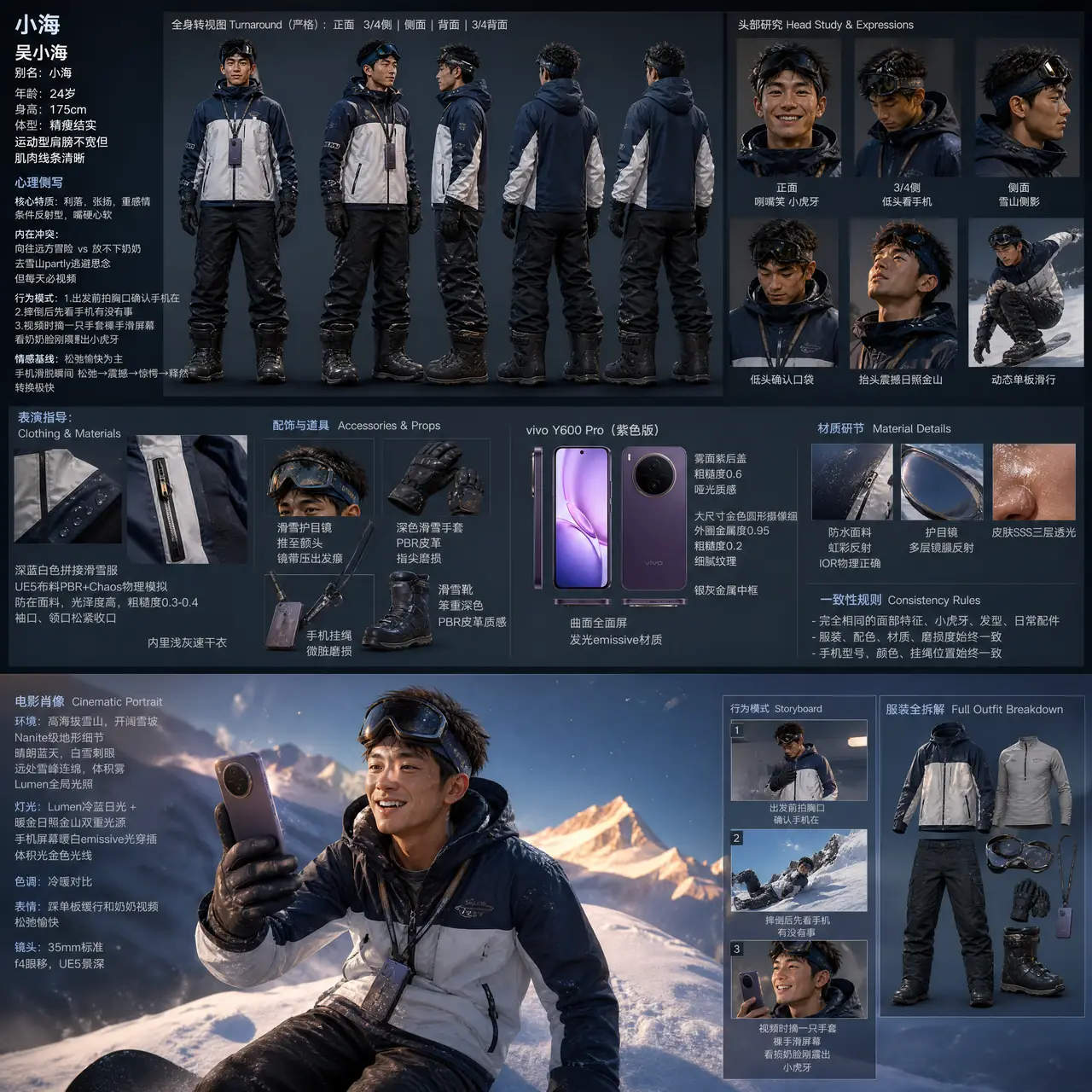 纸短情长不断联 丨AI Generated Short Film for vivo｜图片节点 4
