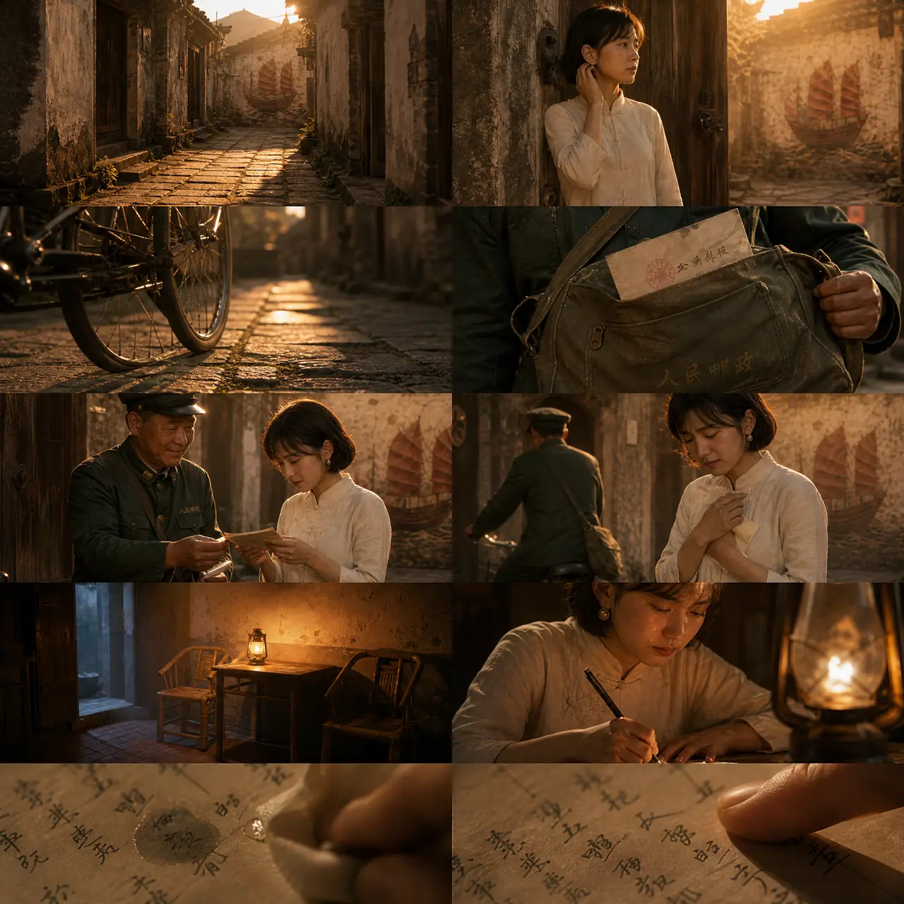 纸短情长不断联 丨AI Generated Short Film for vivo｜图片节点 3